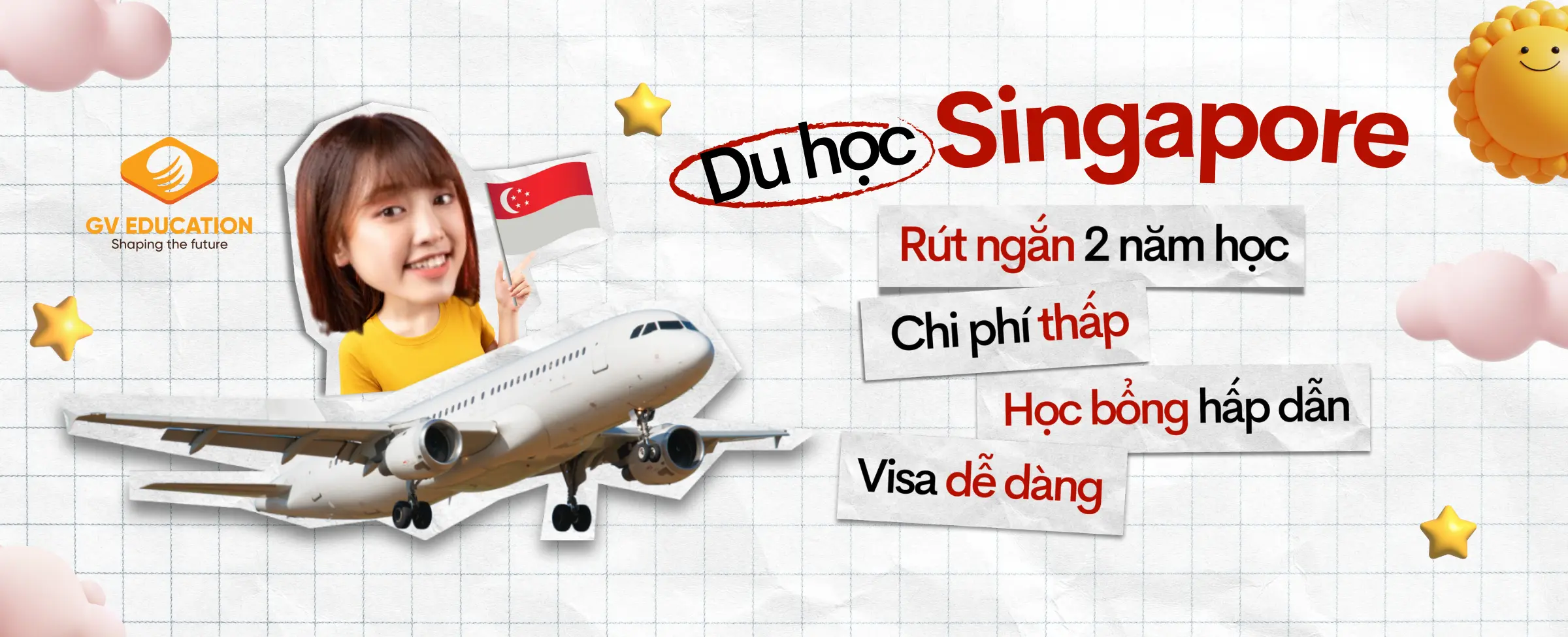 Du học Singapore rút ngắn 2 năm học